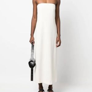 〰️ theory midi dress